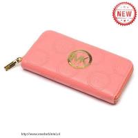 michael kors logo monogram signature groot roze portefeuilles Outlet Hoenzadriel ybqdk717